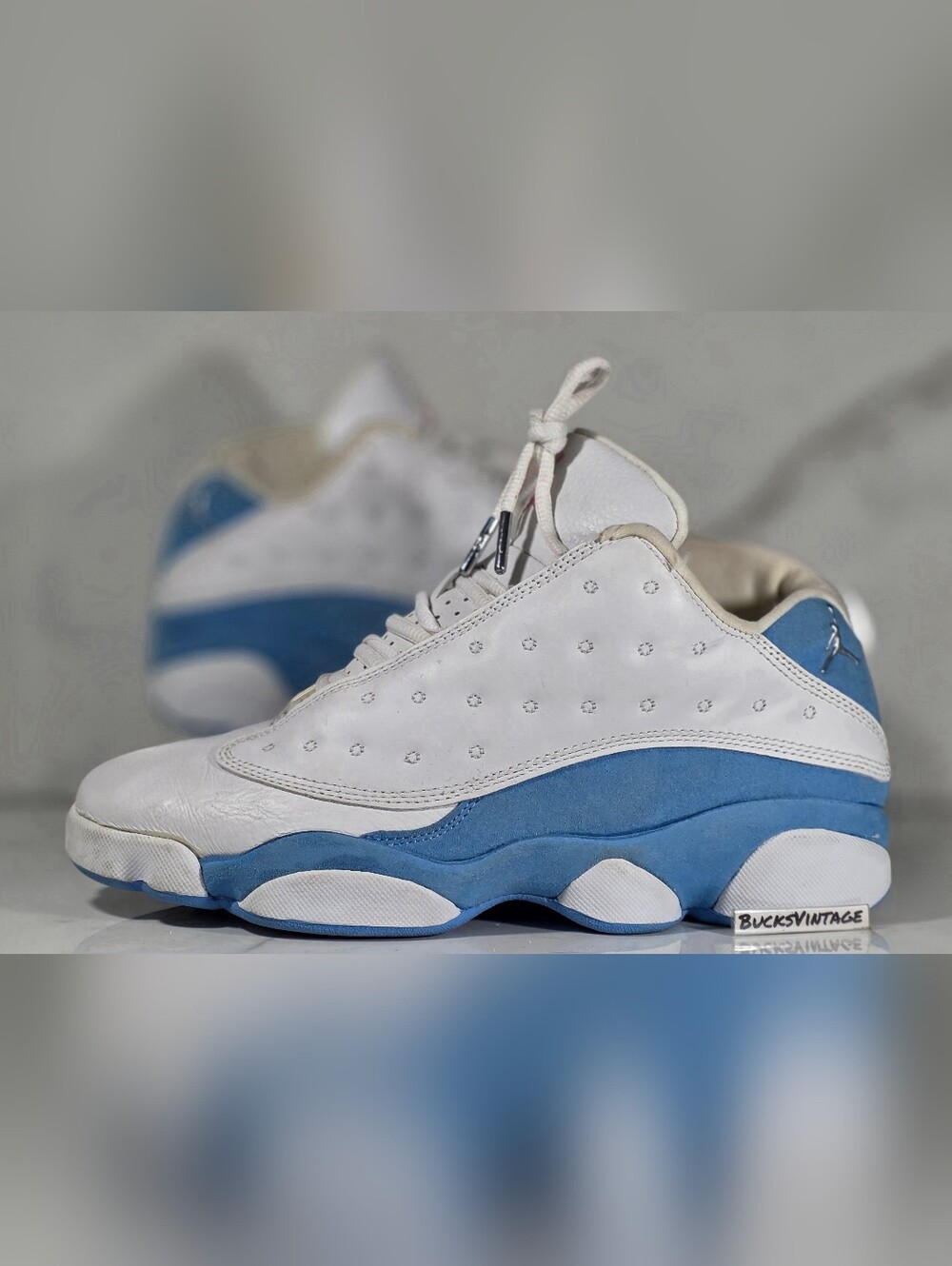 2005 Nike Air Jordan XIII Retro Low OG UNC Carolina Womens size 8 310804-102 Vtg
